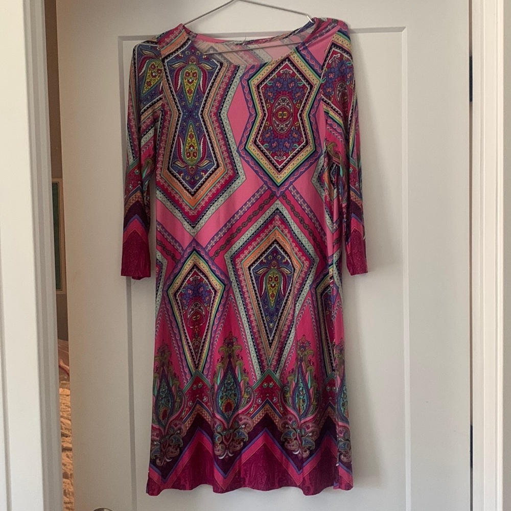 Vintage Paisley Dress